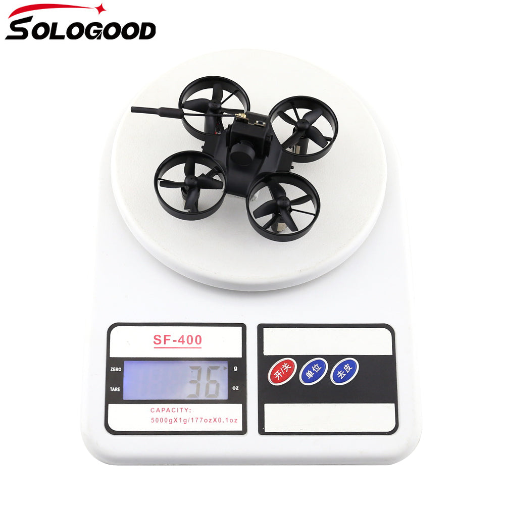 SoloGood RTF Micro FPV RC Racing Quadcopter Toys w/ 5.8G S2 800TVL 40CH Camera / 3Inch LCD Screen Auto Search Monitor Drone