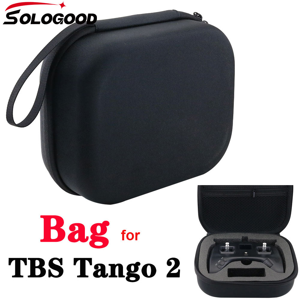 SoloGood Nylon Fabric EVA Storage Handbag 220X175X80mm for TBS Tango 2 Radio Transmitter DIY Tool Bag