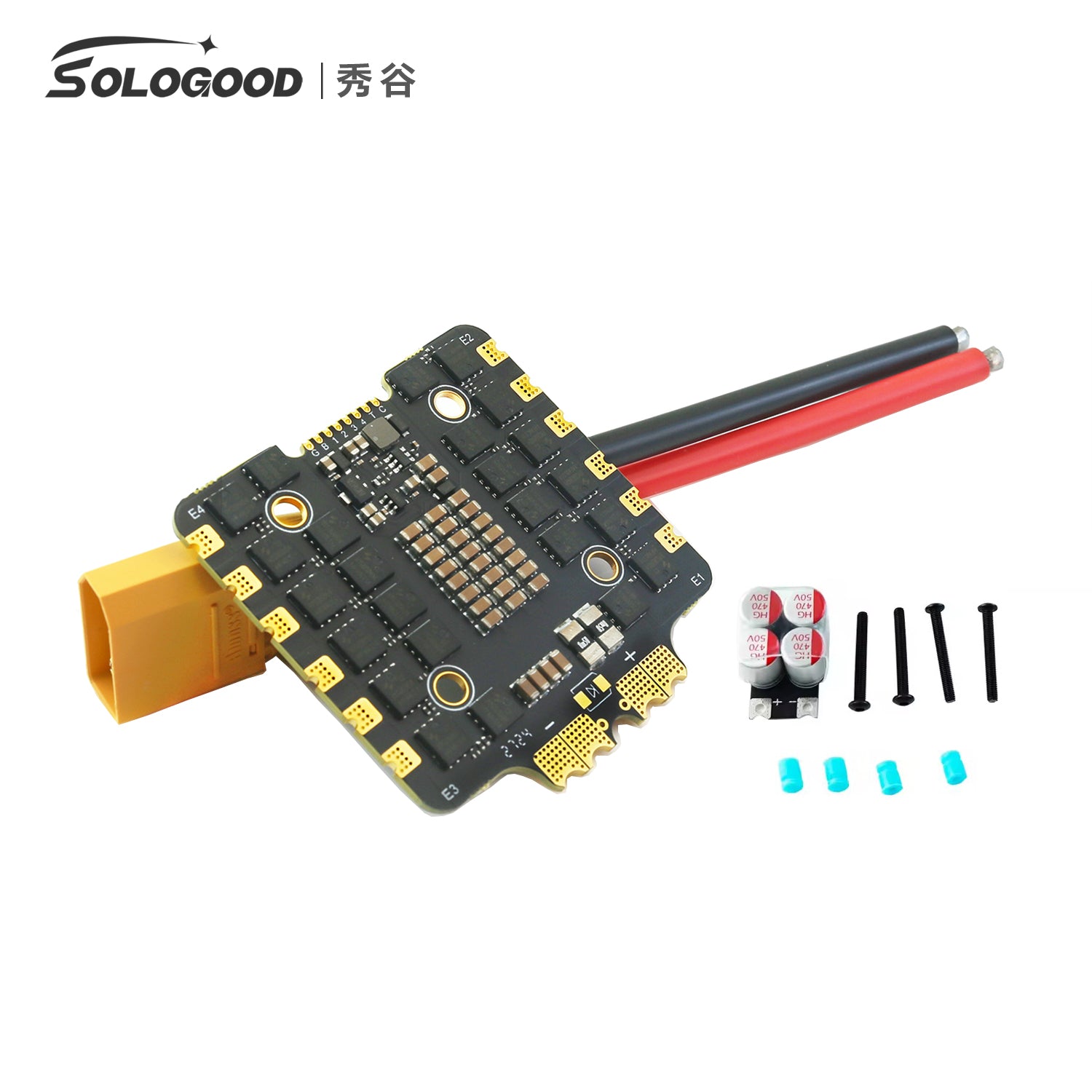 SoloGood F722 80A 8S Stack Flight Control Support 2 Cameras