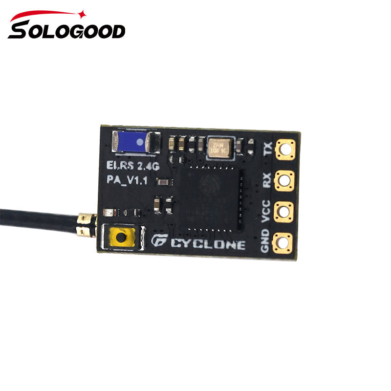 SoloGood ELRS 915mhz 2.4G Receiver ExpressLRS With T type Antenn Best Performance in Speeds Latency Range for RC Racing Drone