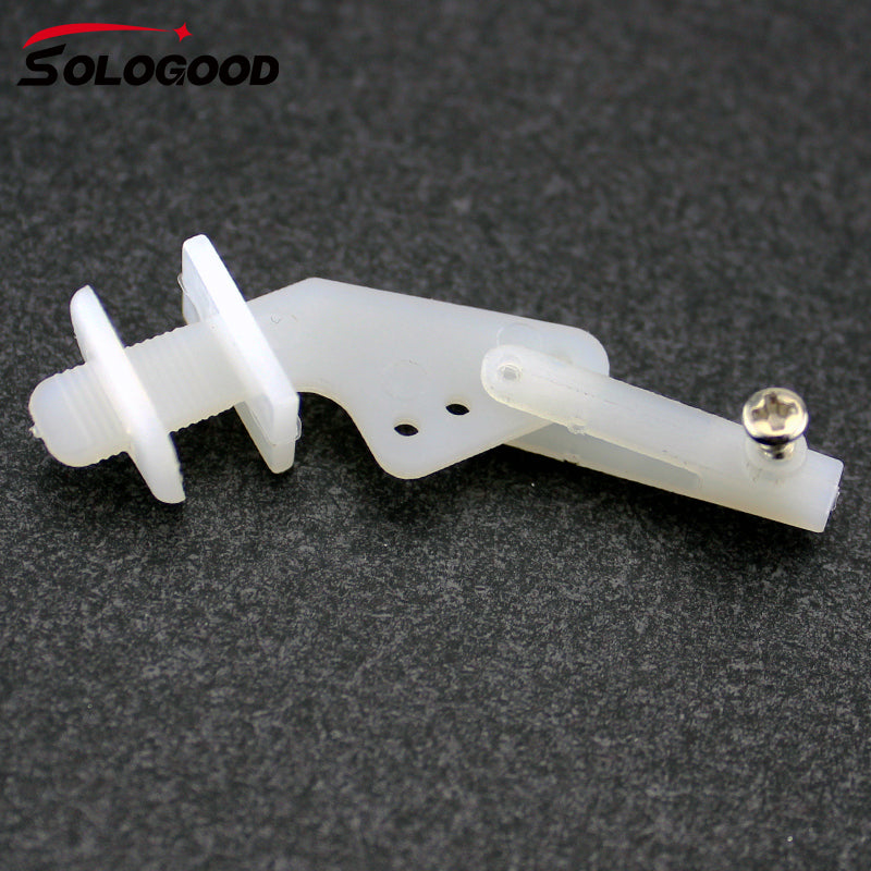 SoloGood RC Spare Parts 30pcs Rudder Servo Rob Angle Set For RC Airplane With 1mm Chuck Screw