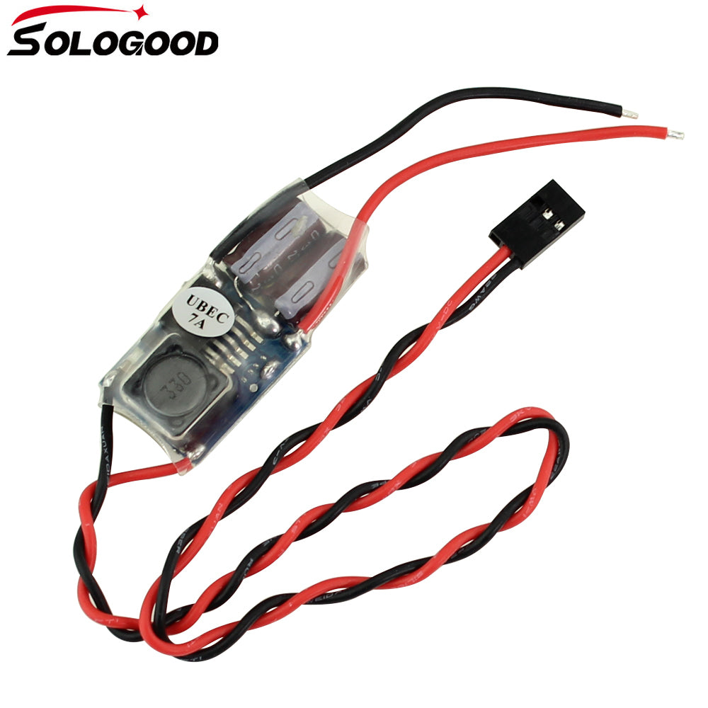 SoloGood FPV RC UBEC BEC 5V 3A 5A 7A 5V/3A/5A/7A Lowest RF Noise BEC Full Shielding Antijamming Switching Regulator