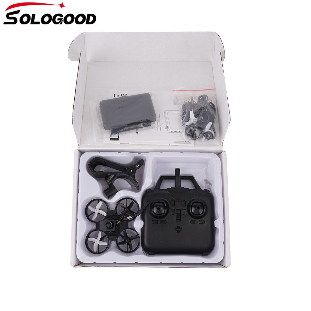 SoloGood RTF Micro FPV RC Racing Quadcopter Toys w/ 5.8G S2 800TVL 40CH Camera / 3Inch LCD Screen Auto Search Monitor Drone