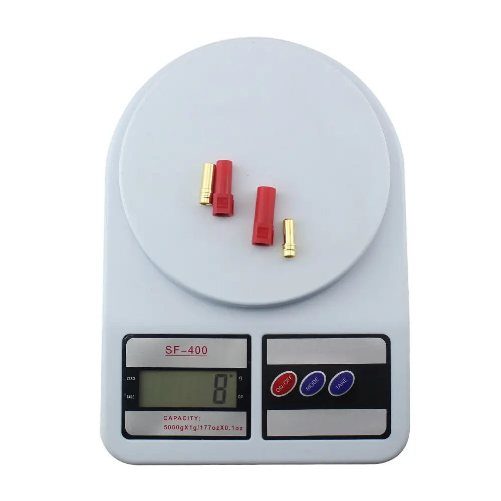 10Pcs AMASS XT150 Connector Adapter Male Female Plug 6mm Gold Banana Bullet Plug - Image #6