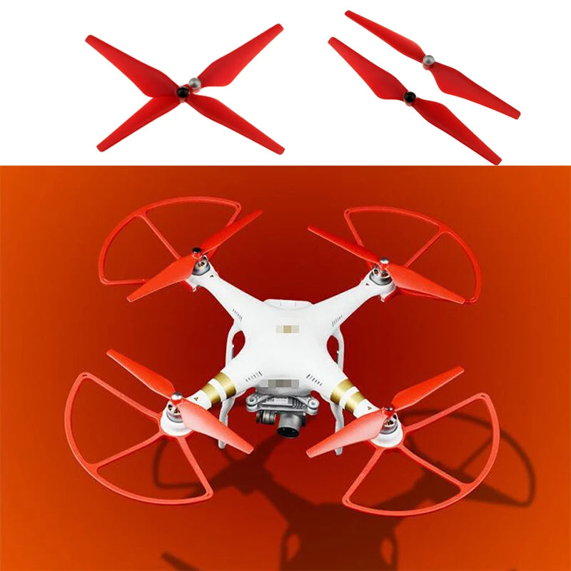 4 Pairs RC 9450 Propellers for DJI Phantom 3 Phantom 2 Drone 3A 3P 3S Self-Tightening Props Replacement Blade Spare Parts