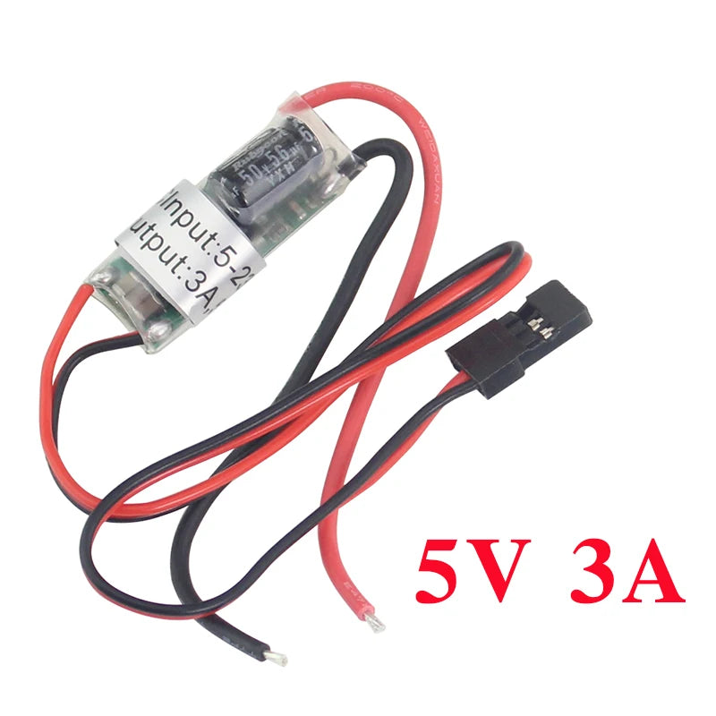 SoloGood FPV RC UBEC BEC 5V 3A 5A 7A 5V/3A/5A/7A Lowest RF Noise BEC Full Shielding Antijamming Switching Regulator