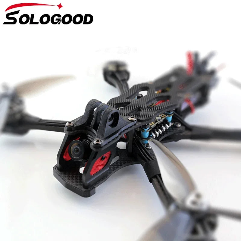 SoloGood APEX EVO 5inch FPV Drone 2207 1950KV Brushless Motor F405 55A Stack 5.8G 1.6W VTX RunCam Phoenix2 SPV3 1500TVL Camera