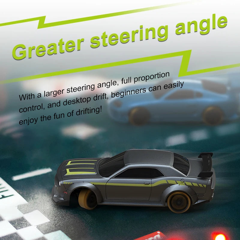 Turbo Racing C65 1:76 2.4G Remote Control Drift RC Car Gyroscope Installed Tpye-C Charging RTR