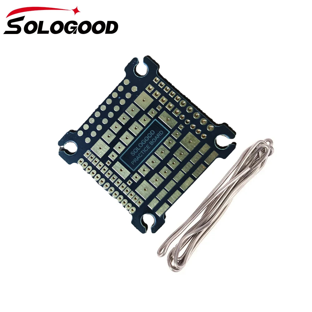 SoloGood Soldering Practice Board 30.5*30.5mm 1:1 FC reduction for FPV Beginner New Pilots Improving Soldering Level DIY Parts
