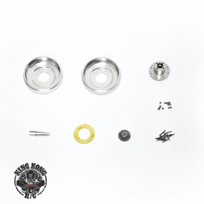 Kingkong RC A6 1/16 Tank Toy Accessories Upgrade Parts CNC Metal Road Wheel Upgrade Parts D-K008