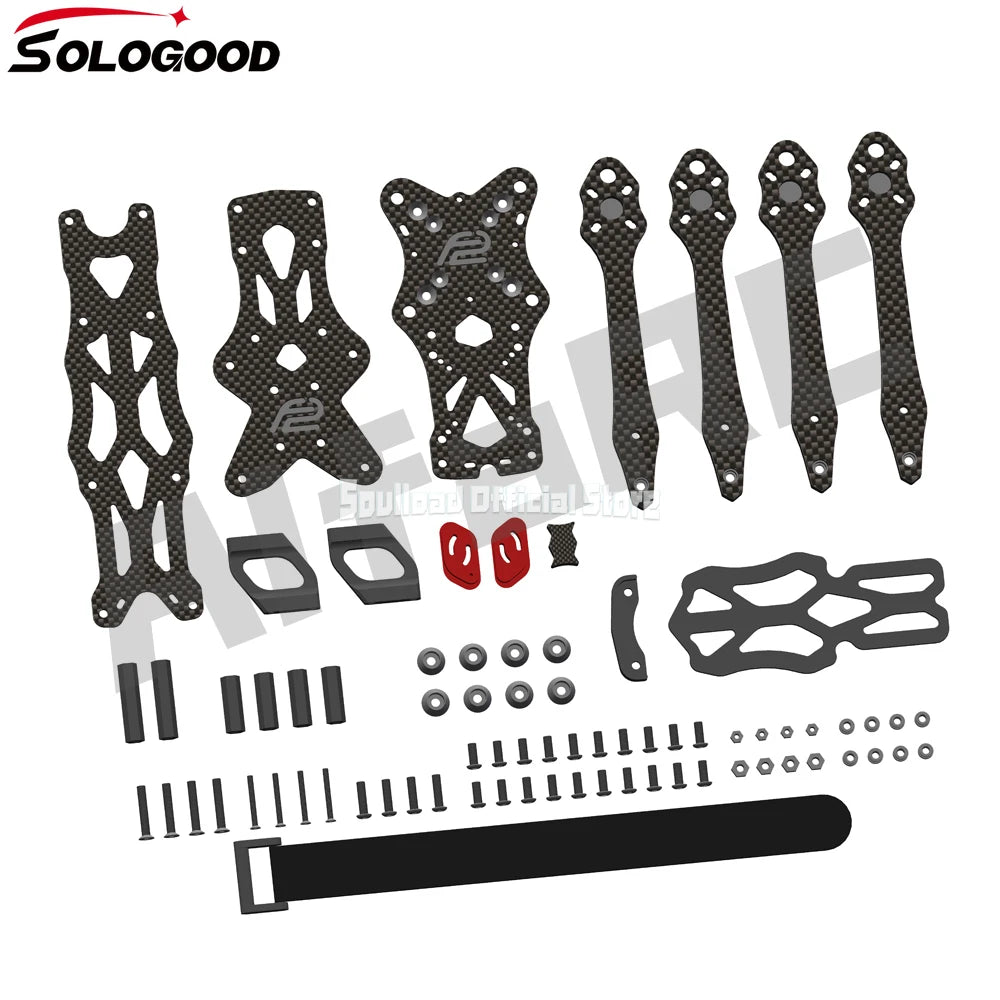 SoloGood APEX EVO 6' 7' 8' 9' 10' FPV Frame Kit RC Racing Drone for CADDX Vista Polar Nebula Pro RunCam Link Phoenix DJI O3 Air Unit