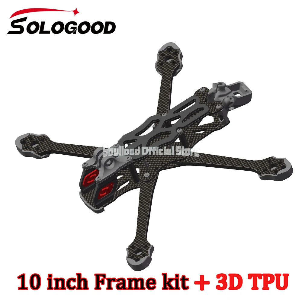SoloGood APEX EVO 6' 7' 8' 9' 10' FPV Frame Kit RC Racing Drone for CADDX Vista Polar Nebula Pro RunCam Link Phoenix DJI O3 Air Unit