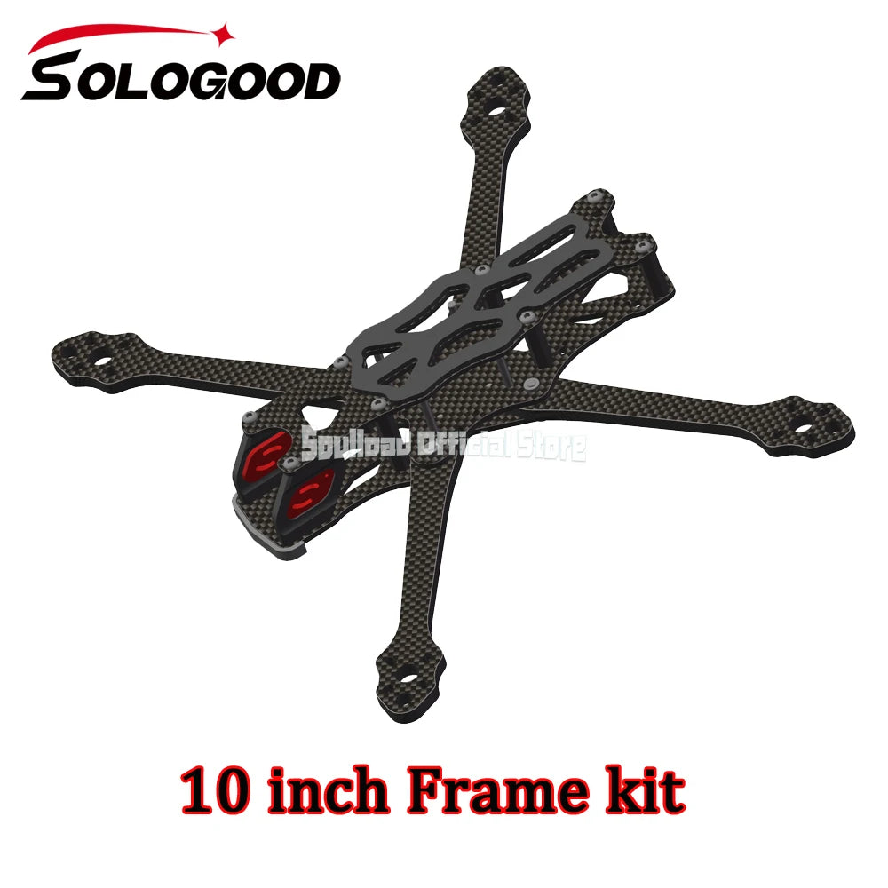 SoloGood APEX EVO 6' 7' 8' 9' 10' FPV Frame Kit RC Racing Drone for CADDX Vista Polar Nebula Pro RunCam Link Phoenix DJI O3 Air Unit