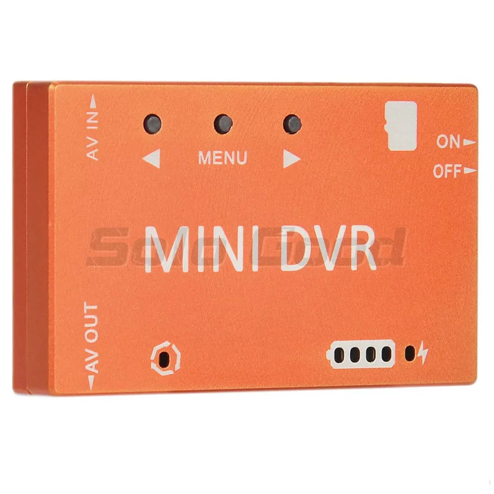 Mini FPV DVR Module 5.8Ghz FPV Goggles NTSC/PAL Switchable Built-in Battery Video Audio FPV Recorder for FPV Racing Drone