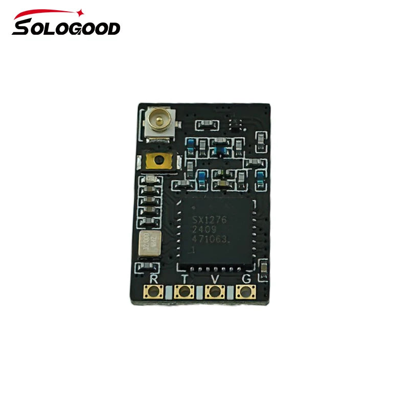 SoloGood ELRS 750MHz 868MHz Receiver With T type Antenn MCU ESP8285 50mW Telemetry Power for RC Racing Drone