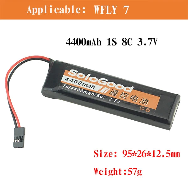 SoloGood Lipo Battery 1/2/3S 2200/2600/3200/4400mAh Remote Control Battery For RadioLink Frsky WFLY Model