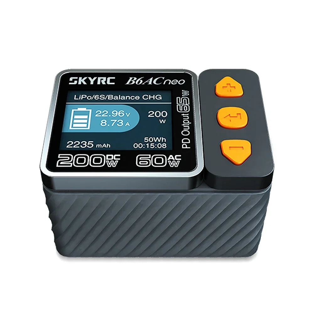 New SkyRC B6ACneo Smart Charger DC 200W AC 60W Battery Balance Charger B6AC Neo Upgraded for B6AC V2