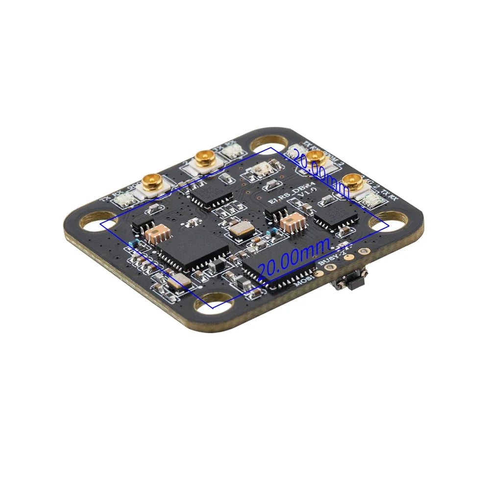 500pcs Original Radiomaster DBR4 2.4GHz Dual Band Gemini Xrossband ExpressLRS Receiver