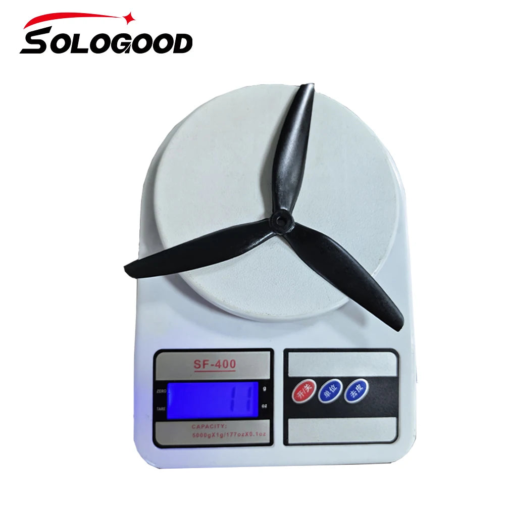 4Pcs/2Pairs SoloGood 7040 7 Inch 3-Blade 7X4X3 CW CCW Glass Fiber Nylon Propeller for RC FPV Racing Quadcopter