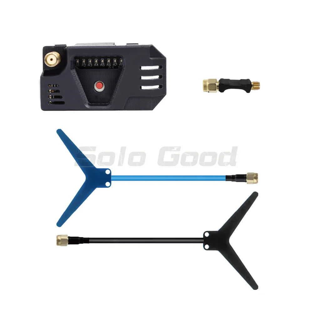 HGLRC ZEUS 1.2Ghz 4.5W VTX 8CH 25mW 800mW Switchable 2-8S VTX Video Transmitter Module 1.2G 8Ch VRX For Long Range FPV Drone