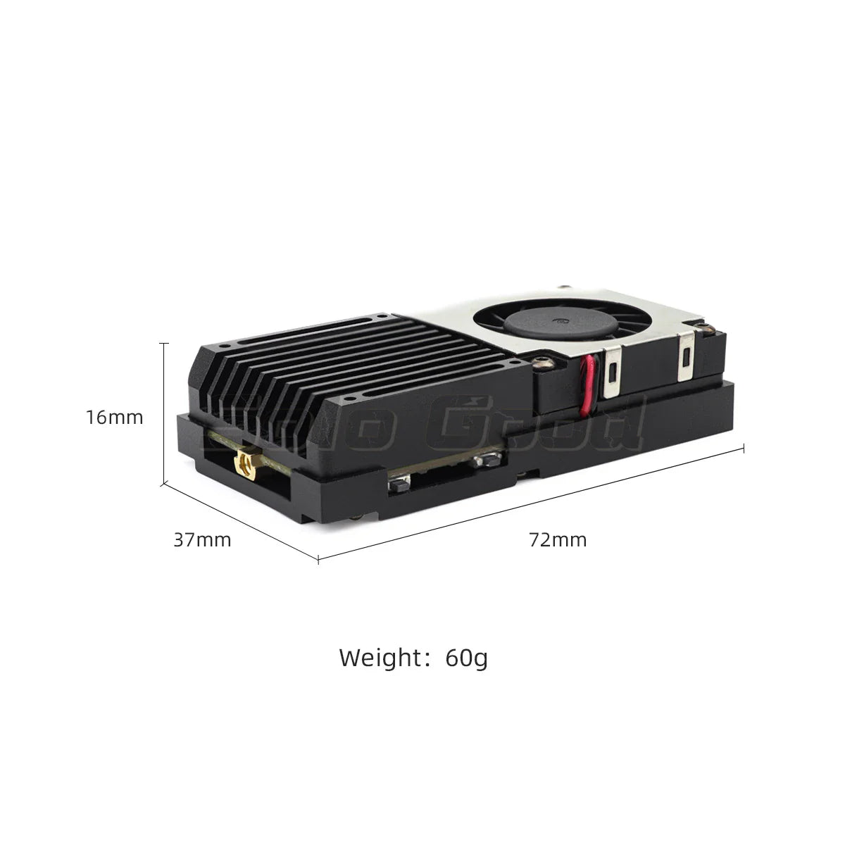 HGLRC ZEUS 1.2Ghz 4.5W VTX 8CH 25mW 800mW Switchable 2-8S VTX Video Transmitter Module 1.2G 8Ch VRX For Long Range FPV Drone