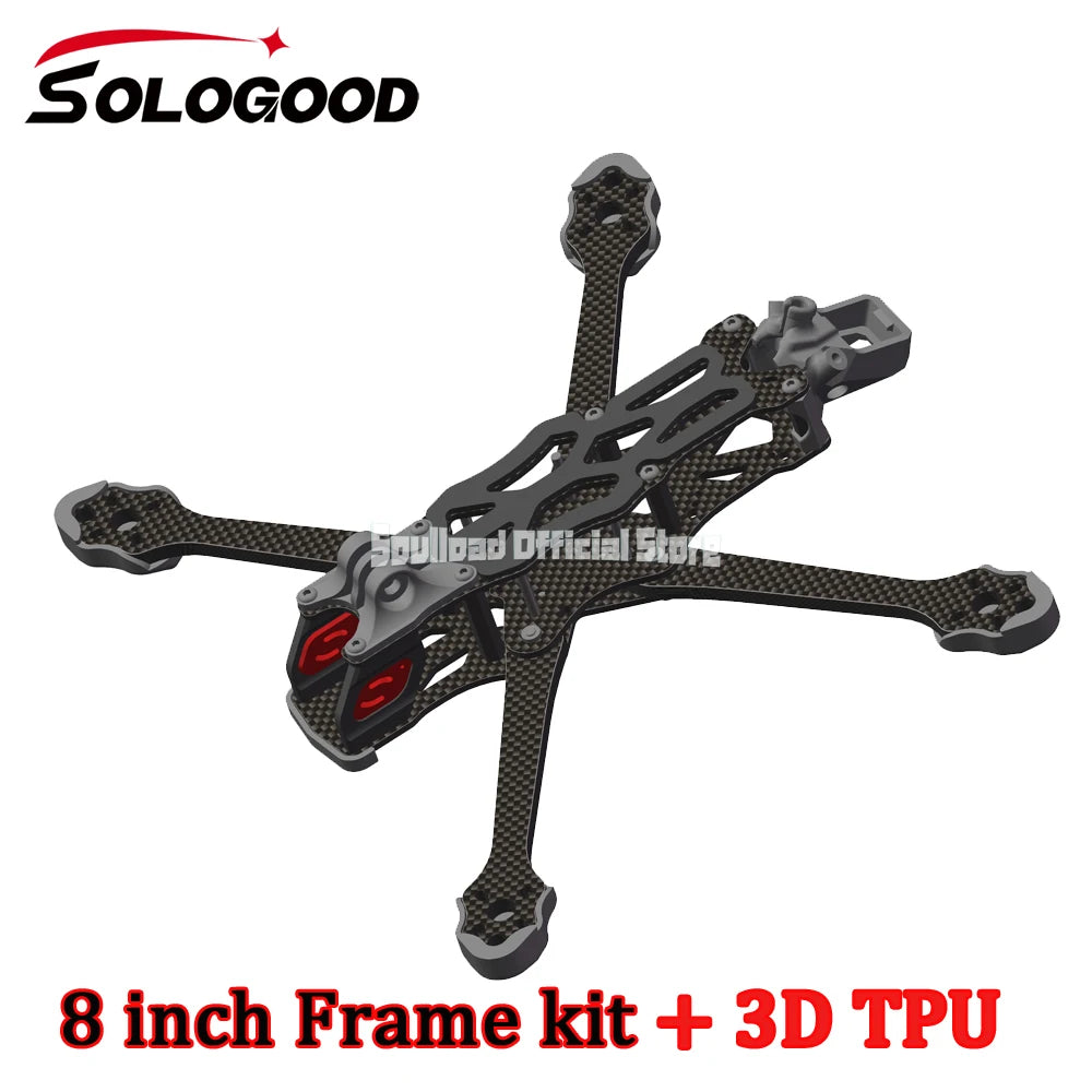 SoloGood APEX EVO 6' 7' 8' 9' 10' FPV Frame Kit RC Racing Drone for CADDX Vista Polar Nebula Pro RunCam Link Phoenix DJI O3 Air Unit