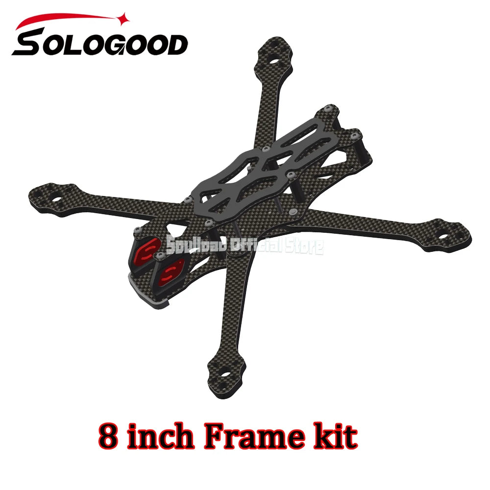 SoloGood APEX EVO 6' 7' 8' 9' 10' FPV Frame Kit RC Racing Drone for CADDX Vista Polar Nebula Pro RunCam Link Phoenix DJI O3 Air Unit