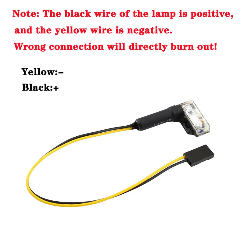 SoloGood Xenon Night Strobe Flash Light Automatic Power input:5V Or 5V~26V Wide Voltage for RC Multicopter