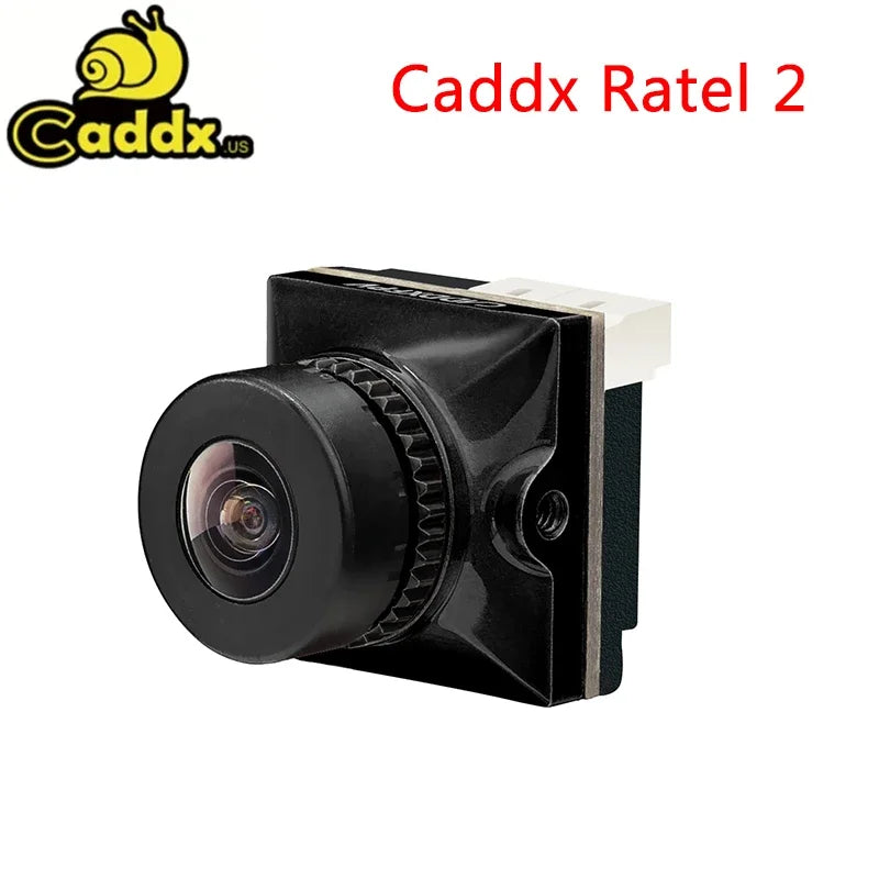 Caddx Ratel 2 1/1.8'' Starlight 1200TVL 19*19mm 2.1mm NTSC PAL 16:9 4:3 Switchable Super WDR FPV Micro Camera for FPV Racing