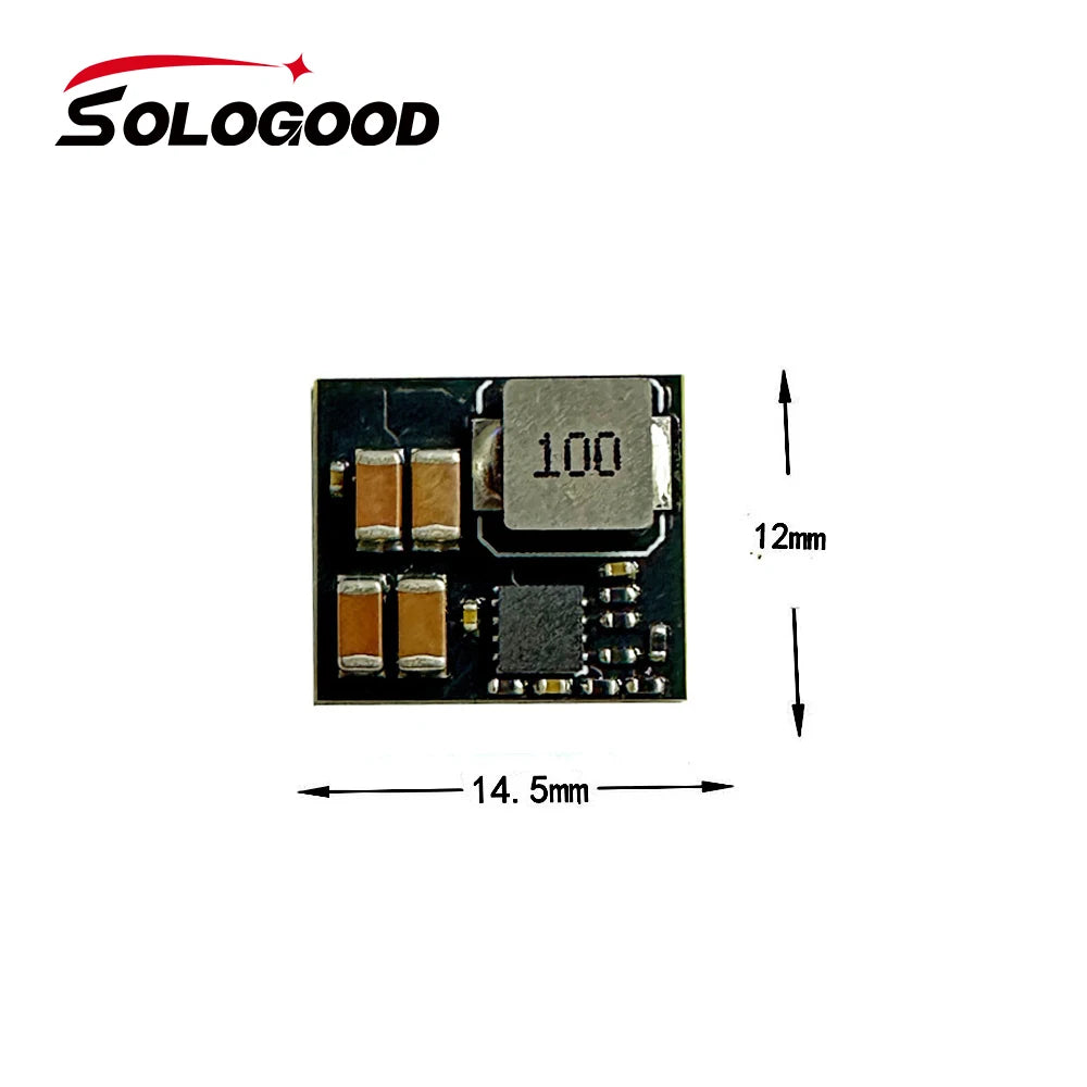 SoloGood MICRO BEC 6-30V TO 5V/9V-ADJ Step-Down Regulator for FPV RC Racing Drone