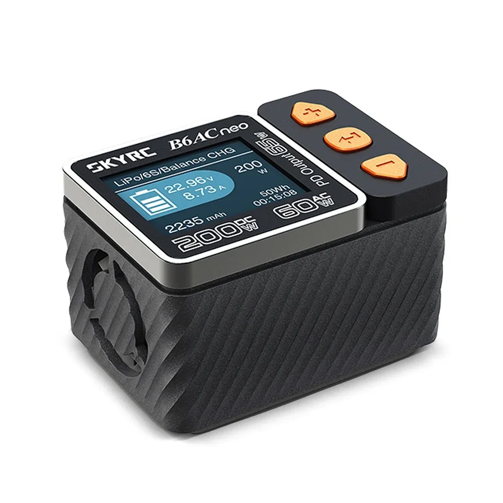New SkyRC B6ACneo Smart Charger DC 200W AC 60W Battery Balance Charger B6AC Neo Upgraded for B6AC V2