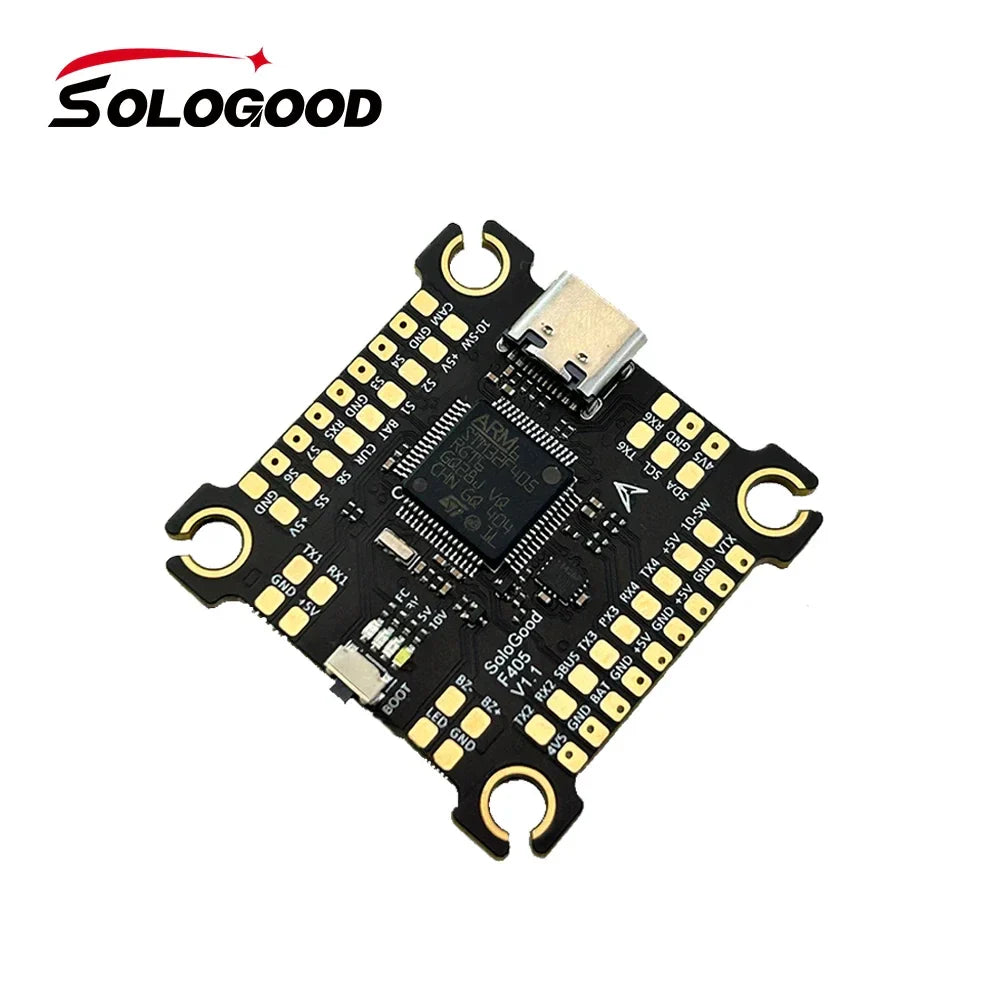 SoloGood F405 60A Stack BLS ICM42688P F405 BLS60A 4in1 ESC 30.5X30.5mm 2-6S
