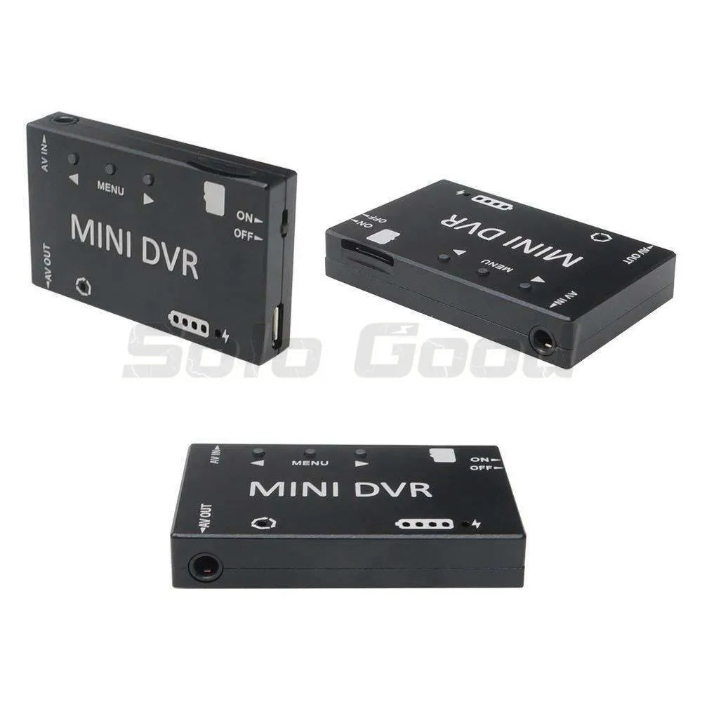 Mini FPV DVR Module 5.8Ghz FPV Goggles NTSC/PAL Switchable Built-in Battery Video Audio FPV Recorder for FPV Racing Drone