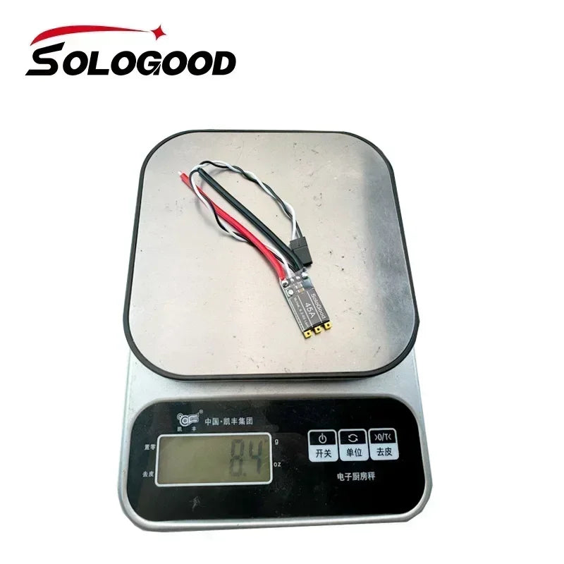 SoloGood 45A Brushless ESC 2-6S Lipo BLHeli_S Electronic Speed Controller 45A Support D-Shot 150/300/600