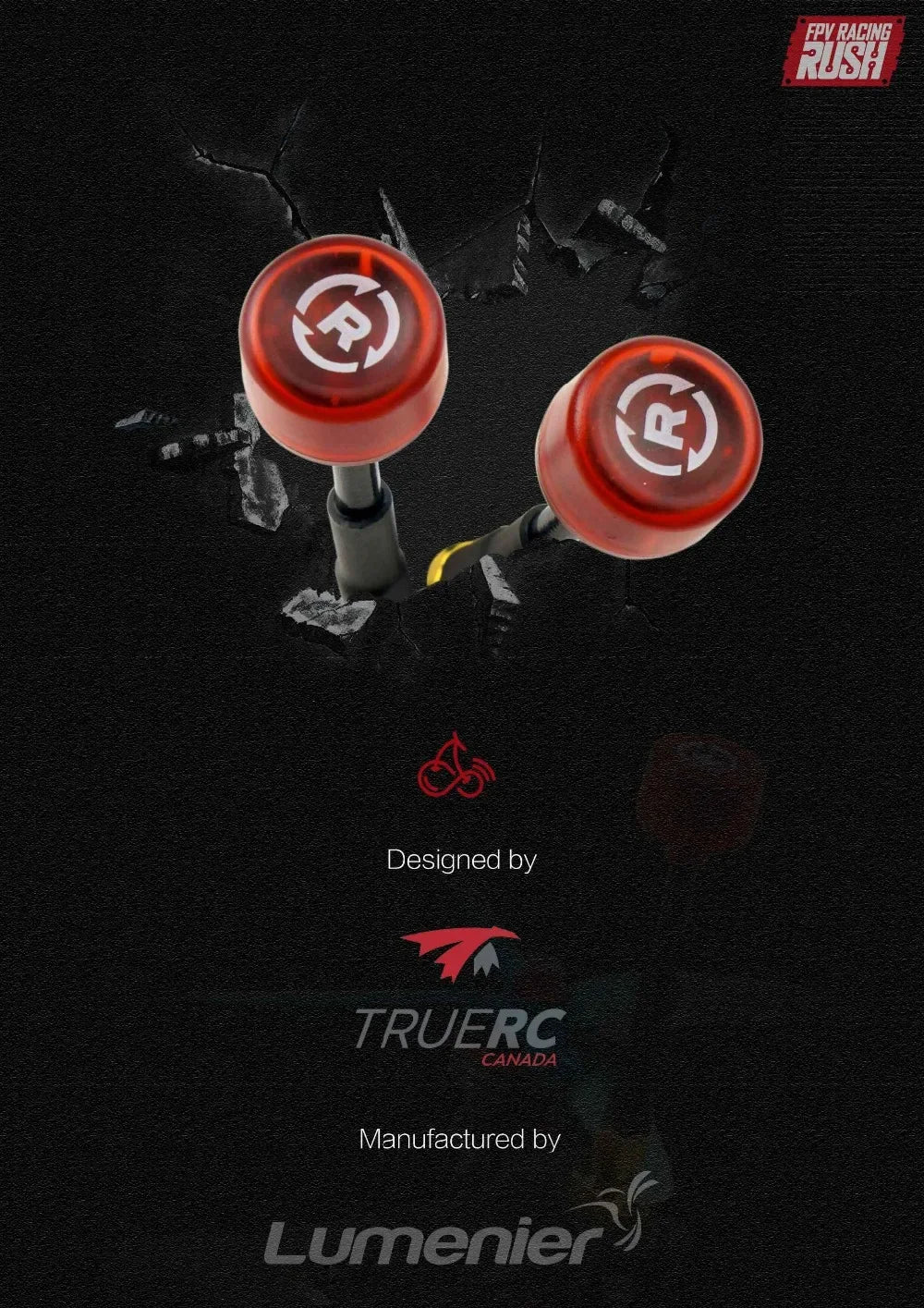 SoloGood 5.8G MAX 2.5W 40CH VTX With Rush Cherry 0-25-400-800-1500-2500mW NTSC/PAL For RC FPV Freestyle Long Range Racing Drone