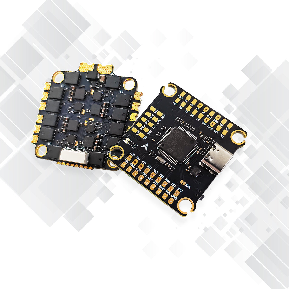 500PCS 8S F722 V2 60A stack ICM42688P BLHELI_S 4in1 60A ESC 30.5*30.5MM 3-8S