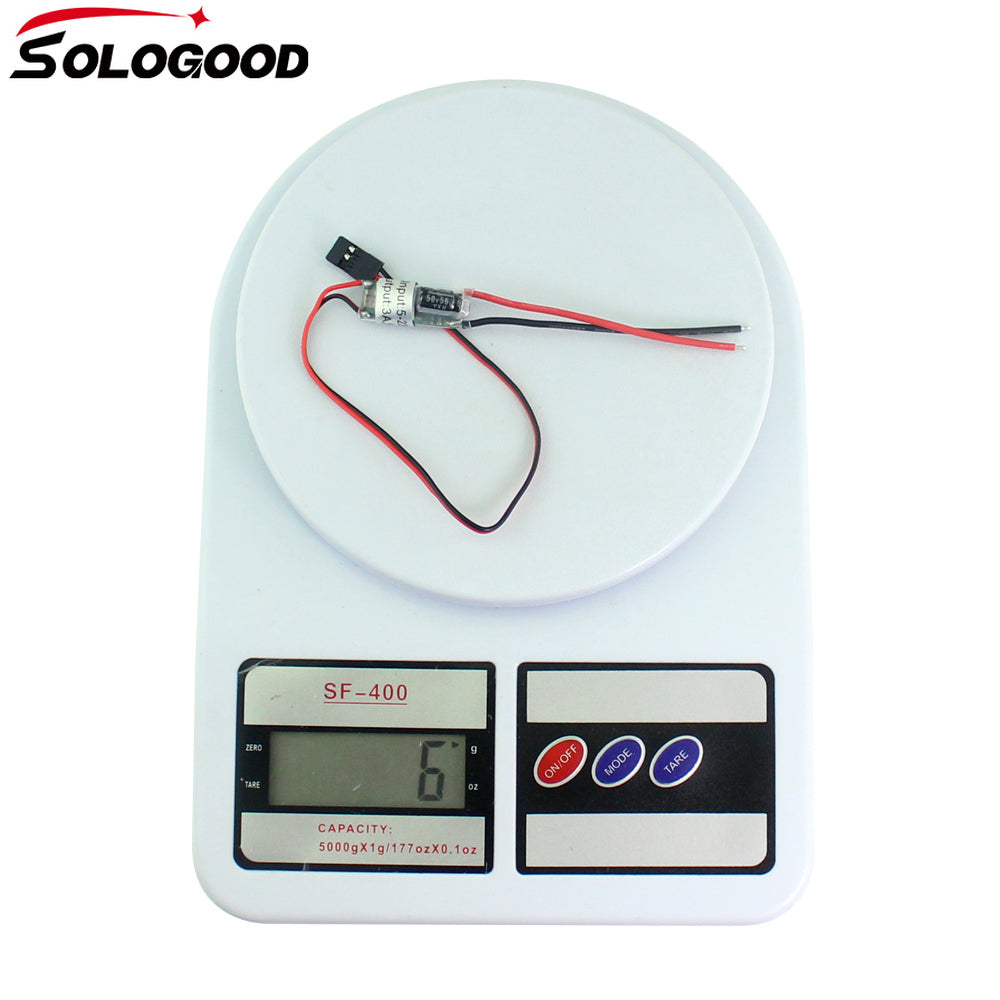 SoloGood FPV RC UBEC BEC 5V 3A 5A 7A 5V/3A/5A/7A Lowest RF Noise BEC Full Shielding Antijamming Switching Regulator