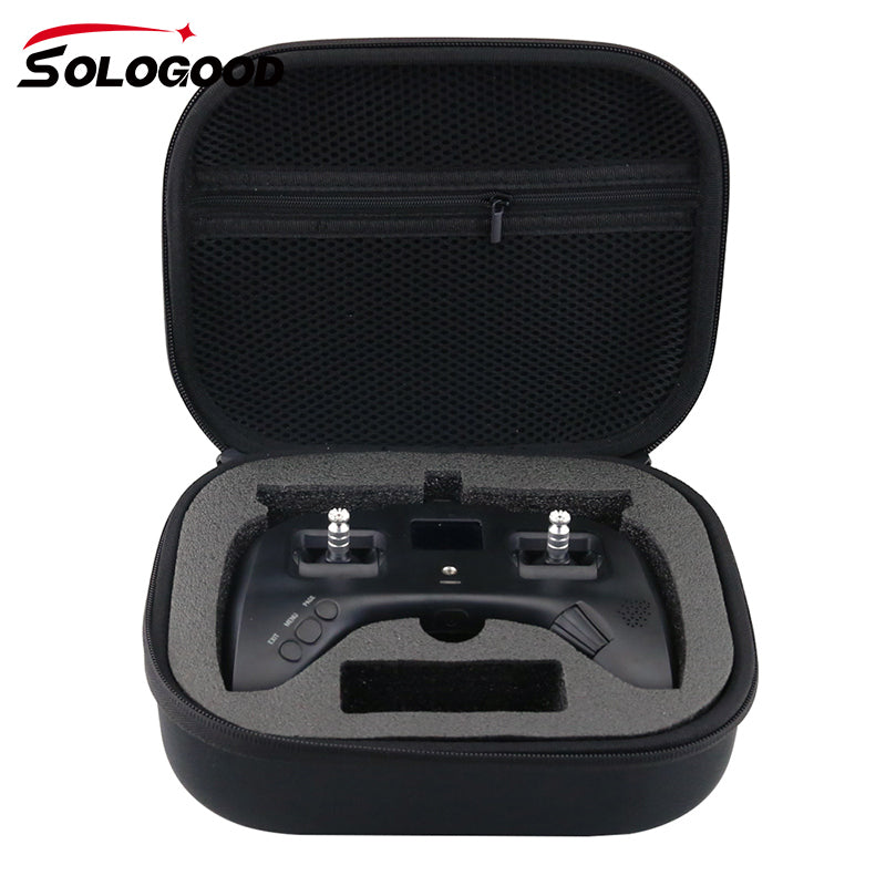 SoloGood Nylon Fabric EVA Storage Handbag 220X175X80mm for TBS Tango 2 Radio Transmitter DIY Tool Bag