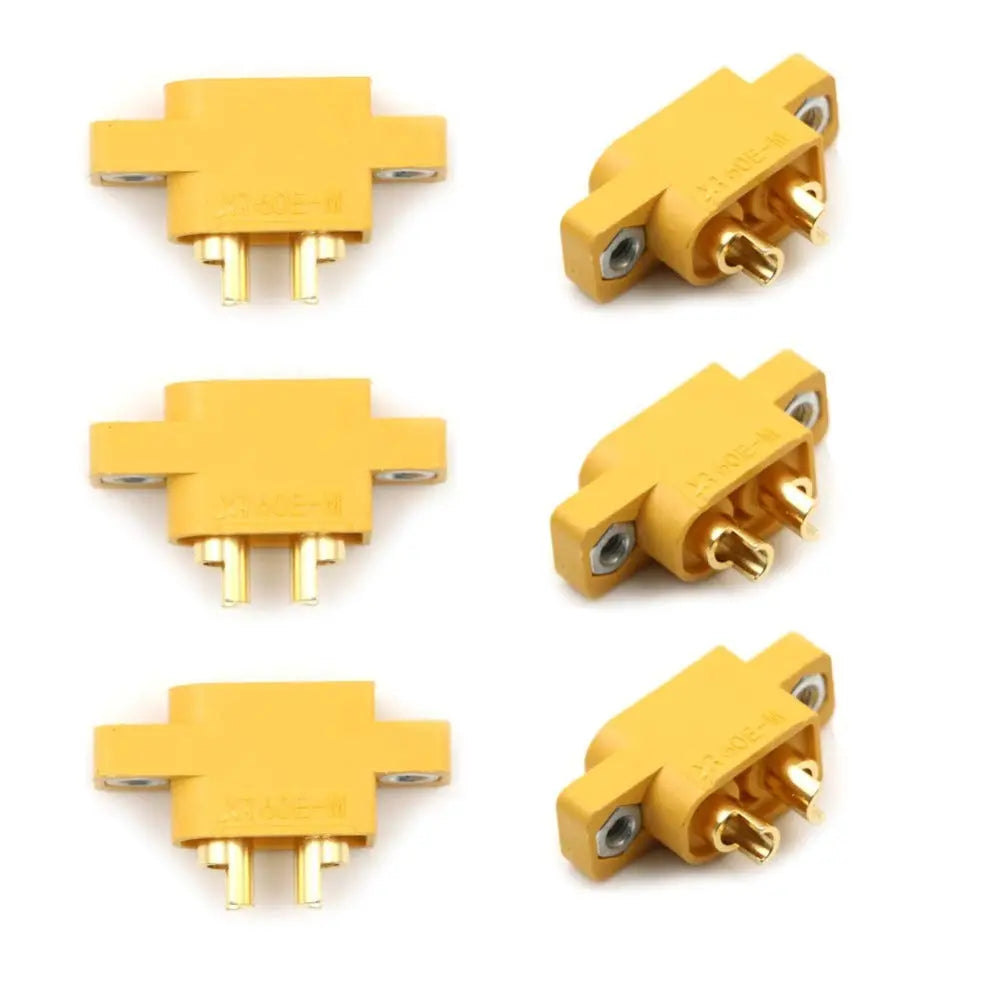 10 Pairs Amass XT60H Bullet Connector Plug With Sheath Housing+10PCS XT60E-M Mountable XT60 Male Plug Connector - Image #5