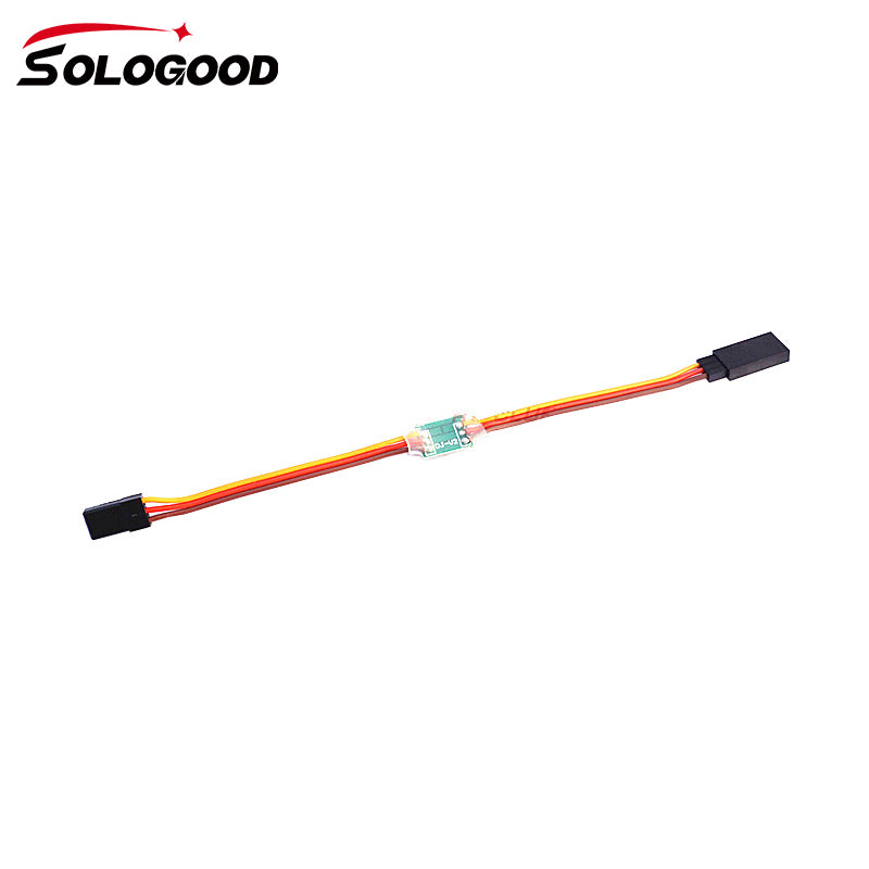 SoloGood Servo Signal Reverser Rotation Inverter 3.6V - 24V Steering Gear Reverser for JR Futaba Aircraft Airplane Steering Gear and Any Servos
