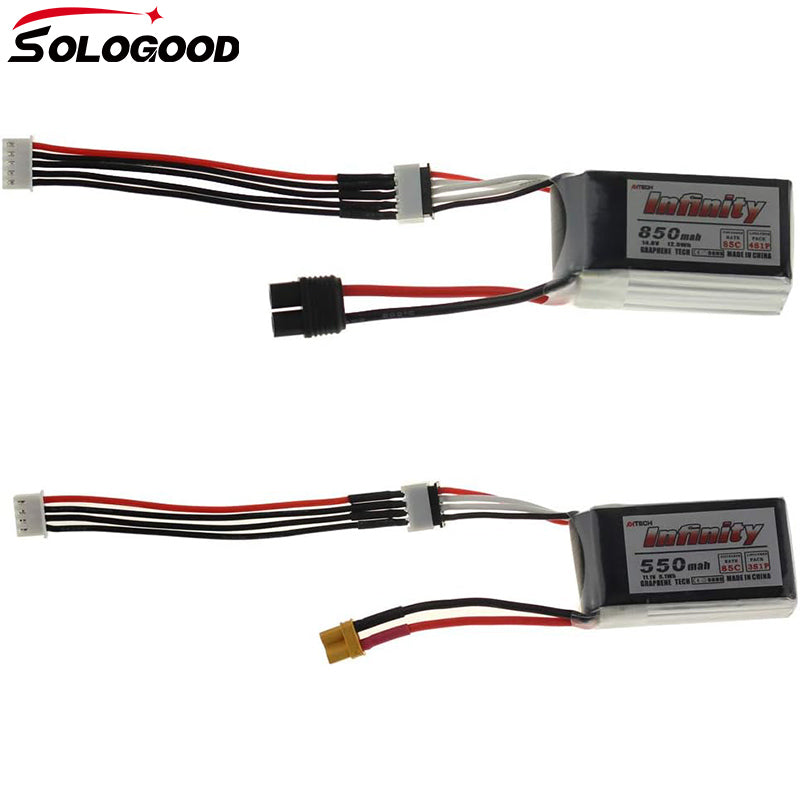 SoloGood 10PCS JST-XH 2S/ 3S/ 4S/ 5S/ 6S Battery Balance Plug Extension Lead 22AWG Silicone Wire Balance Leads Extension Cable for LiPo Batteries Balance Charging