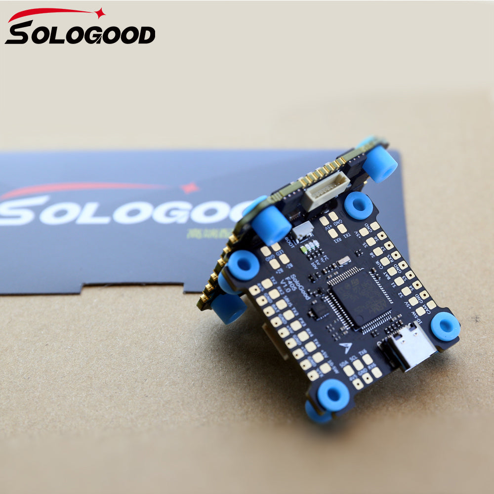 SoloGood F405 55A Stack ICM42688P F405 Flight Controller BLHELI_S 55A 4in1 ESC 30.5X30.5mm 2-6S