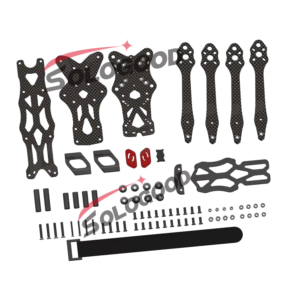 SoloGood APEX EVO Frame Kit Quadcopter for CADDX Vista Polar Nebula Pro RunCam Link Phoenix DJI O3 Air Unit 2306 Motor