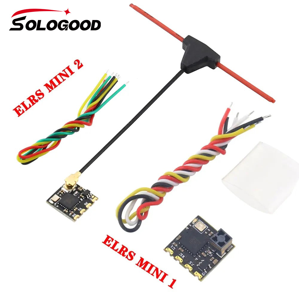 SoloGood ELRS MINI Receiver EPW5 2.4G ExpressLRS ELRS Nano Long Range Receiver RX for ES24TX Series RC Airplane FPV Long Range LR4 LR7