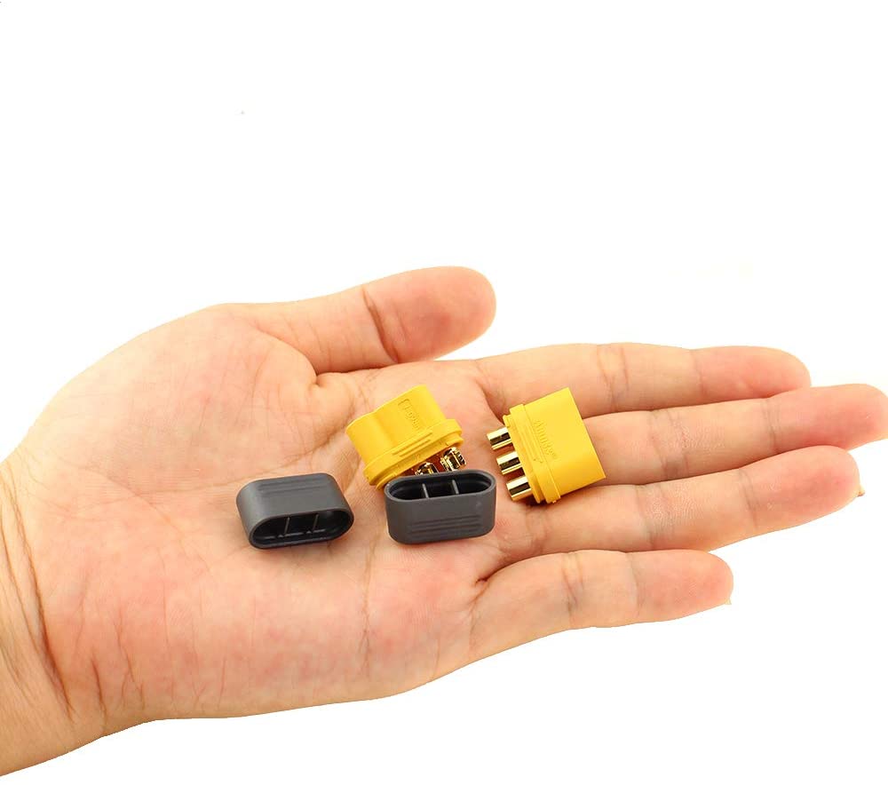 5Pair Amass MR60 Connector Plug Female Male Connector 3.5 Bullet Connector for RC Model Motor ESC Connection