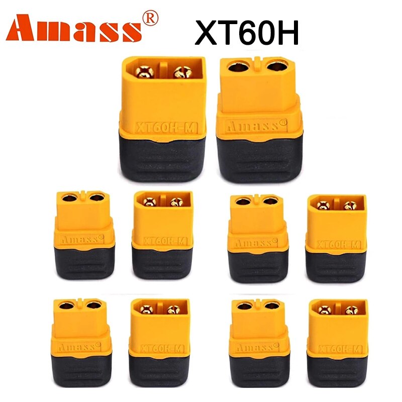5 Pair Amass XT60 XT60H XT90S XT90 XT30 MR30 MR60 MT30 MT60 XT60I XT60PW XT30PW T-type T Plug XT150 AS150 EC5 Plug Connector