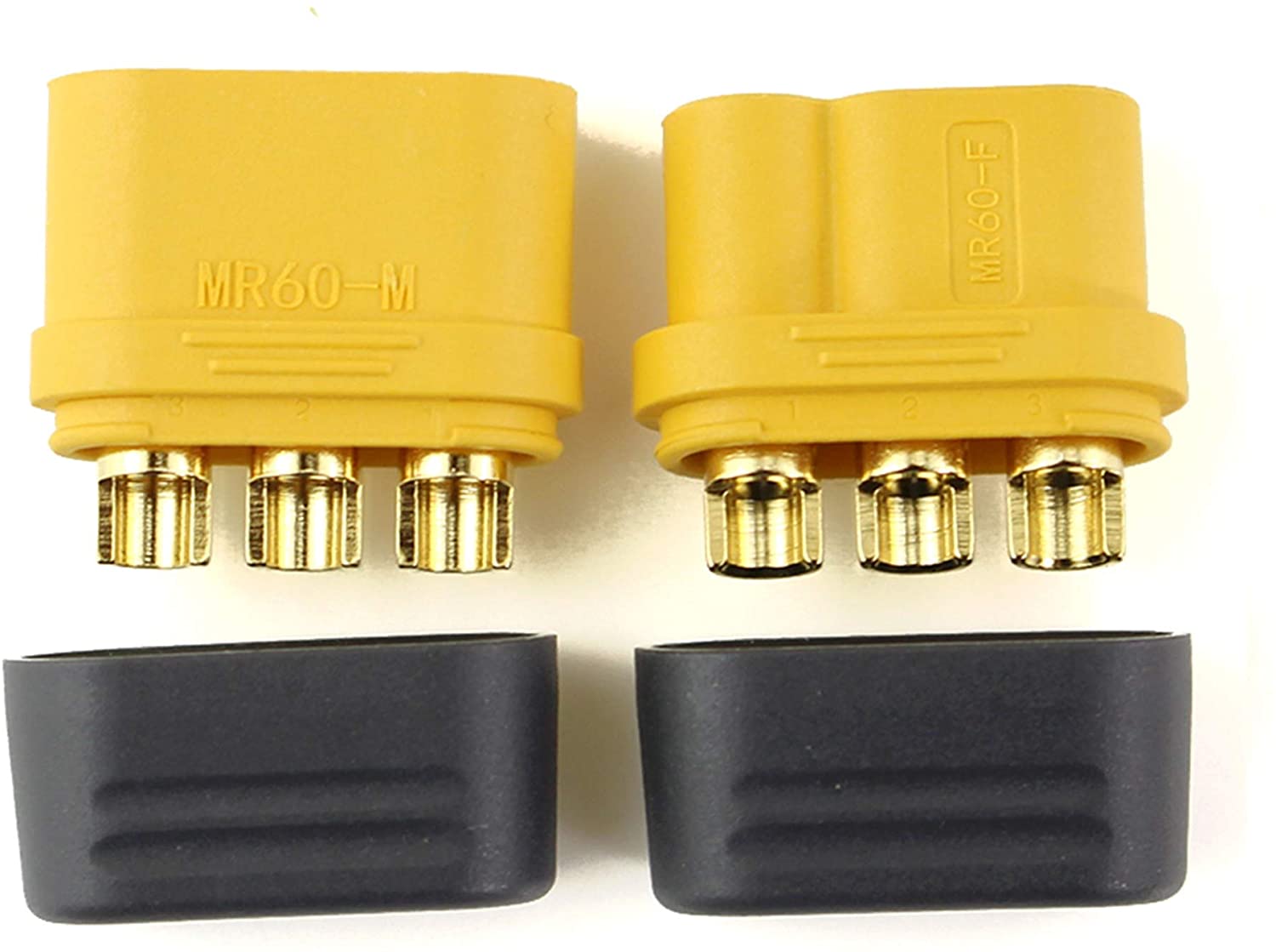 5Pair Amass MR60 Connector Plug Female Male Connector 3.5 Bullet Connector for RC Model Motor ESC Connection