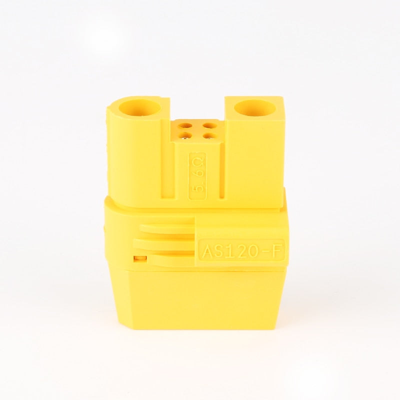 Amass AS120 Male/Female Plug Connector Resistance Adapter Plug for RC Model FPV Racing Drone Lipo Battery Multirotor Parts