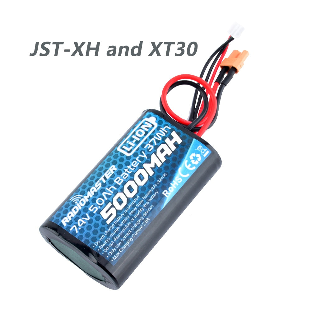 RadioMaster TX16S Original Transmitter 2S 5000mAh Lipo Battery Frsky Multi Protocol Open Source Remote Control FPV Racing Drone