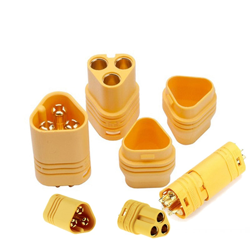 10 Pairs Amass MT60 3.5mm Motor Plug Connector Set for RC Multicopter Quadcopter Airplane